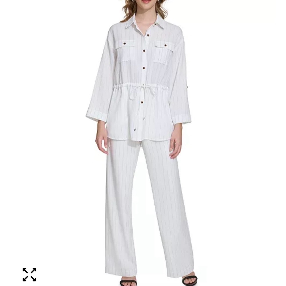 Calvin Klein White Jumpsuit